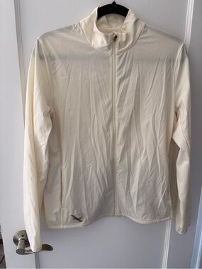 Tracksmith Women's White Running Jacket